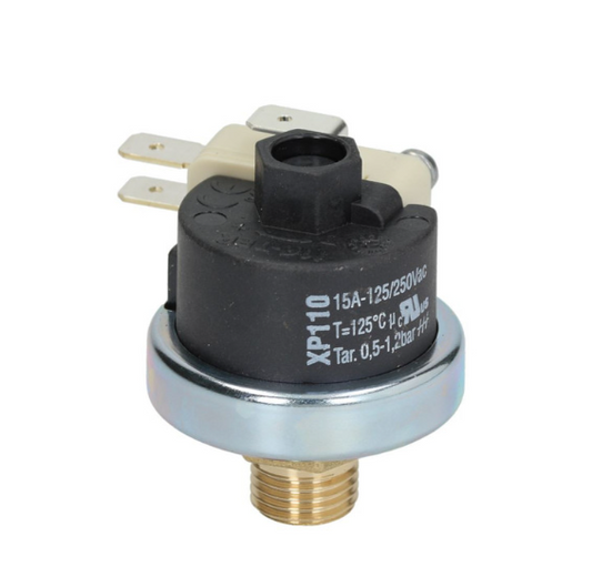 Isomac MATER Pressure Switch XP110 125 - 0.5-1.2 BAR - 1/4" BSPM - 1320545