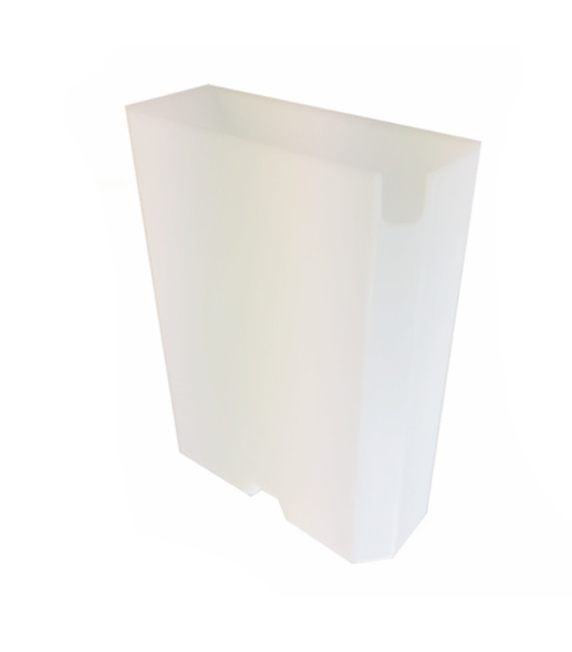 Water tank / container - 195mm x 70mm x 272mm - PLASTIC - ECM / FIORENZATO / ISOMAC / ROCKET / SCALA